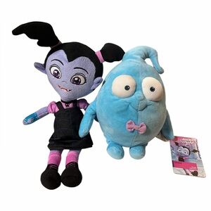 Disney Vampirina Plush Bundle Demi Ghost Girl Vampire Stuffed Animal Doll Toy